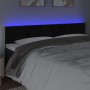 Kopfteil aus schwarzem Samt mit LED 180x5x78/88 cm von , Kopf- und Fußteile - Ref: Foro24-3121814, Preis: 67,88 €, Rabatt: %