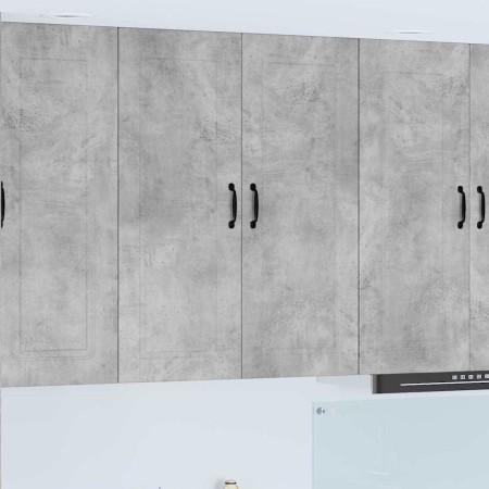 Armario de cocina mural Gris Concreto 80 x 31 x 100 cm en Armarios de cocina | Comprar online en Foro24