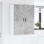 Armario de cocina mural Gris Concreto 80 x 31 x 100 cm en Armarios de cocina | Comprar online en Foro24