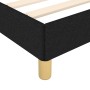 Bed frame with black fabric headboard 90x190 cm by , Beds and slatted bases - Ref: Foro24-3125100, Price: 149,98 €, Discount: %