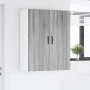 Armario de cocina mural con puerta Gris Sonoma 80 x 31 x 100 cm en Armarios de cocina | Comprar online en Foro24