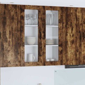 Armario de cocina mural Roble ahumado 80 x 31 x 100 cm en Armarios de cocina | Comprar online en Foro24