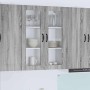 Armario de cocina mural con puerta Gris Sonoma 80 x 31 x 100 cm