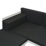 Gartenmöbel-Set 5-teilig Textilene schwarz Aluminium von vidaXL, Gartensets - Ref: Foro24-42814, Preis: 714,90 €, Rabatt: %