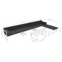 Gartenmöbel-Set 5-teilig Textilene schwarz Aluminium von vidaXL, Gartensets - Ref: Foro24-42814, Preis: 714,90 €, Rabatt: %
