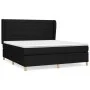 Box spring bed with black fabric mattress 180x200 cm by , Beds and slatted bases - Ref: Foro24-3128623, Price: 652,52 €, Disc...