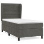 Boxspringbett mit dunkelgrauer Samtmatratze 90x190 cm von , Betten und Lattenroste - Ref: Foro24-3129244, Preis: 326,75 €, Ra...