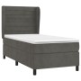 Boxspringbett mit dunkelgrauer Samtmatratze 90x190 cm von , Betten und Lattenroste - Ref: Foro24-3129244, Preis: 326,75 €, Ra...