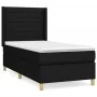 Box spring bed with black fabric mattress 90x200 cm by , Beds and slatted bases - Ref: Foro24-3132043, Price: 321,33 €, Disco...