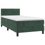 Boxspringbett mit dunkelgrüner Samtmatratze 90x190 cm von , Betten und Lattenroste - Ref: Foro24-3141338, Preis: 280,47 €, Ra...