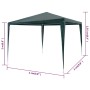 Green party tent 3x3 m by , Tents and gazebos - Ref: Foro24-45091, Price: 60,27 €, Discount: %