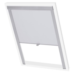 Persiana opaca enrollable blanco U08/808 de , Persianas y estores - Ref: Foro24-131289, Precio: 61,96 €, Descuento: %