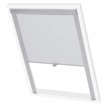 Blackout roller blind white U08/808 by , Blinds and blinds - Ref: Foro24-131289, Price: 57,55 €, Discount: %