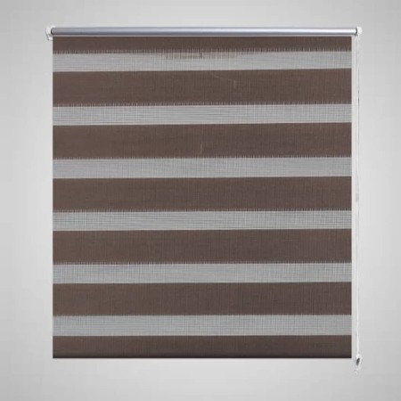 Persiana Cebra 100 x 175cm Café de , Persianas y estores - Ref: Foro24-240213, Precio: 36,99 €, Descuento: %