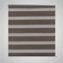 Zebra Blind 100 x 175cm Coffee by , Blinds and blinds - Ref: Foro24-240213, Price: 29,43 €, Discount: %