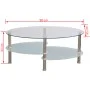 Couchtisch aus Glas mit exklusivem weißem Design von , Couchtisch - Ref: Foro24-240508, Preis: 77,40 €, Rabatt: %