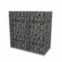 Gabion wall basket galvanized steel 100x50x100 cm by vidaXL, fence panels - Ref: Foro24-142550, Price: 61,21 €, Discount: %