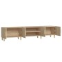Mueble para TV madera contrachapada roble Sonoma 180x31,5x40 cm de , Muebles TV - Ref: Foro24-816259, Precio: 113,26 €, Descu...