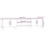 TV-Schrank aus Sonoma-Eichensperrholz, 180 x 31,5 x 40 cm von , TV-Möbel - Ref: Foro24-816259, Preis: 109,07 €, Rabatt: %