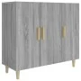 Sonoma gray engineered wood sideboard 90x34x80 cm by , Sideboards - Ref: Foro24-817460, Price: 79,30 €, Discount: %