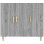 Sonoma graues Sideboard aus Holzwerkstoff, 90 x 34 x 80 cm von , Sideboards - Ref: Foro24-817460, Preis: 80,32 €, Rabatt: %