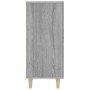 Sonoma graues Sideboard aus Holzwerkstoff, 90 x 34 x 80 cm von , Sideboards - Ref: Foro24-817460, Preis: 80,32 €, Rabatt: %