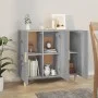 Sonoma gray engineered wood sideboard 90x34x80 cm by , Sideboards - Ref: Foro24-817460, Price: 79,30 €, Discount: %