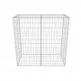 Gabionenwandkorb aus verzinktem Stahl 100x50x100 cm von vidaXL, Zaunpaneele - Ref: Foro24-142550, Preis: 58,52 €, Rabatt: %