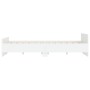 Bed frame with white headboard and footboard 120x190 cm by , Beds and slatted bases - Ref: Foro24-3203775, Price: 115,98 €, D...