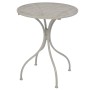 Garden bistro table and chairs 3 pieces gray steel by vidaXL, Garden sets - Ref: Foro24-43154, Price: 234,80 €, Discount: %