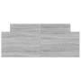 Bettgestell in Sonoma-Grau mit Kopf- und Fußteil 120x190 cm von , Betten und Lattenroste - Ref: Foro24-3203780, Preis: 150,51...