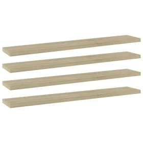 Regal Regal 4 Stück Sperrholz Sonoma Eiche 60x10x1,5cm von , Regale - Ref: Foro24-805208, Preis: 16,02 €, Rabatt: %
