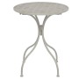 Garden bistro table and chairs 3 pieces gray steel by vidaXL, Garden sets - Ref: Foro24-43154, Price: 234,80 €, Discount: %