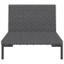 Semicircular garden sofas 2 units and synthetic rattan cushions by , Modular outdoor sofas - Ref: Foro24-318602, Price: 185,8...