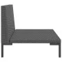 Semicircular garden sofas 2 units and synthetic rattan cushions by , Modular outdoor sofas - Ref: Foro24-318602, Price: 185,8...