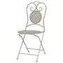 Gartenbistrotisch und Stühle 3 Stück grauer Stahl von vidaXL, Gartensets - Ref: Foro24-43154, Preis: 231,01 €, Rabatt: %