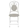 Gartenbistrotisch und Stühle 3 Stück grauer Stahl von vidaXL, Gartensets - Ref: Foro24-43154, Preis: 231,01 €, Rabatt: %
