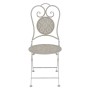 Gartenbistrotisch und Stühle 3 Stück grauer Stahl von vidaXL, Gartensets - Ref: Foro24-43154, Preis: 234,80 €, Rabatt: %