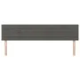 Kopfteile 2 Einheiten aus dunkelgrauem Samt 90x5x78/88 cm von , Kopf- und Fußteile - Ref: Foro24-346181, Preis: 46,50 €, Raba...