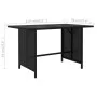 Set de muebles de jardín 8 pzas y cojines ratán sintético negro de , Conjuntos de jardín - Ref: Foro24-3059797, Precio: 514,6...