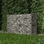 Gabionenwandkorb aus verzinktem Stahl 150x50x100 cm von vidaXL, Zaunpaneele - Ref: Foro24-142551, Preis: 89,49 €, Rabatt: %