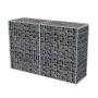 Gabionenwandkorb aus verzinktem Stahl 150x50x100 cm von vidaXL, Zaunpaneele - Ref: Foro24-142551, Preis: 89,49 €, Rabatt: %