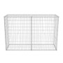 Cesta de muro de gaviones acero galvanizado 150x50x100 cm de vidaXL, Paneles de vallas - Ref: Foro24-142551, Precio: 84,52 €,...