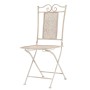 Garten-Bistrotisch und Stühle, 3 Stück, weißer Stahl von vidaXL, Gartensets - Ref: Foro24-43149, Preis: 234,43 €, Rabatt: %