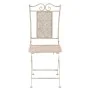 Garden bistro table and chairs 3 pieces white steel by vidaXL, Garden sets - Ref: Foro24-43149, Price: 222,95 €, Discount: %