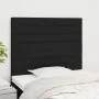 Kopfteile 2 Einheiten aus schwarzem Stoff 90x5x78/88 cm von , Kopf- und Fußteile - Ref: Foro24-3116456, Preis: 60,48 €, Rabat...