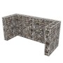 Gabions to hide a triple container 250x100x120 cm by vidaXL, Waste container supports - Ref: Foro24-142560, Price: 173,71 €, ...