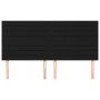 Cabeceros 4 unidades de tela negro 100x5x78/88 cm de , Cabeceros y pies de cama - Ref: Foro24-3116496, Precio: 111,91 €, Desc...