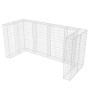 Gabions to hide a triple container 250x100x120 cm by vidaXL, Waste container supports - Ref: Foro24-142560, Price: 173,71 €, ...
