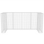 Gabions to hide a triple container 250x100x120 cm by vidaXL, Waste container supports - Ref: Foro24-142560, Price: 173,71 €, ...